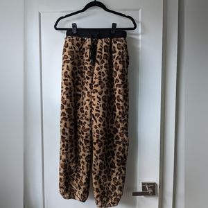 Teddy Bear Material Sweat Pants